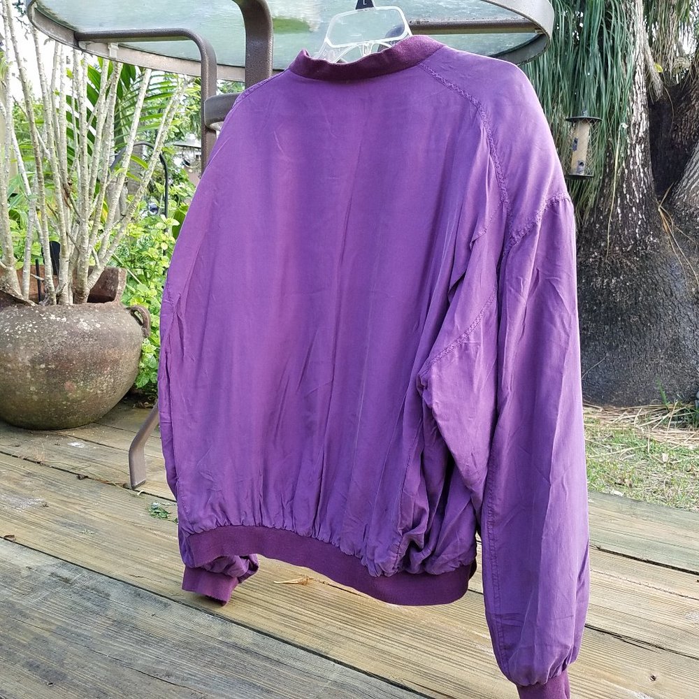 PROMO VINTAGE "LIVING COLOUR" BAND, from Epic, Windbreaker Jacket (XL) - Picture 5 of 5